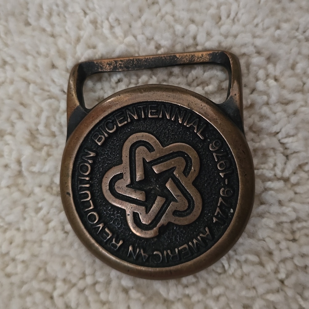Vintage American Revolution belt buckle